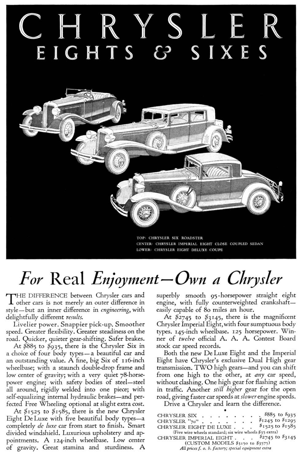 1931 Chrysler 20